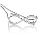 Personalized Infinity Name Necklace w  Chain Included