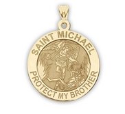 Saint Michael   Protect My Brother   Religious Medal   EXCLUSIVE 