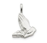 Sterling Silver Praying Hands Charm