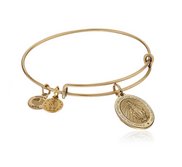 Expandable Bracelet W  Oval Miraculous Medal