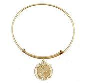 Expandable Bracelet W  Saint Cecilia Charm