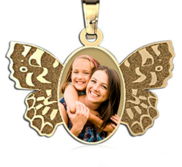  NEW  Butterfly Picture Pendant