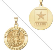 My Guardian Angel Doubledside ARMY Religious Medal  EXCLUSIVE 