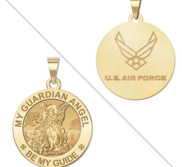 My Guardian Angel Doubledside AIR FORCE Religious Medal  EXCLUSIVE 