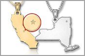 US State Pendants