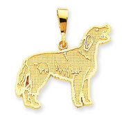 Irisih Setter Dog Pendant Or Charm