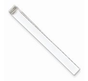 Engravable Sterling Silver Tie Bar