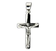 Sterling Silver Crucifix Cross Pendant