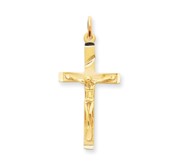 14k Crucifix Pendant