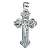 Sterling Silver Crucifix Cross Pendant