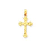 14k INRI Crucifix Charm