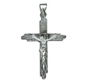 Sterling Silver Crucifix Cross Pendant