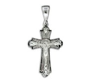 Sterling Silver Crucifix Cross Pendant