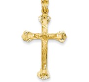 14k Crucifix Charm