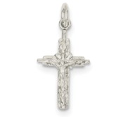 Sterling Silver INRI Crucifix Pendant