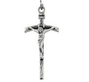 Sterling Silver Crucifix Pendant