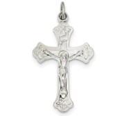 Sterling Silver INRI Crucifix Pendant