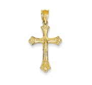 14k Crucifix Pendant