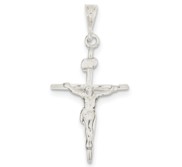 Sterling Silver INRI Crucifix Pendant