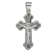 Sterling Silver Crucifix Cross Pendant