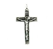 Sterling Silver Crucifix Cross Pendant