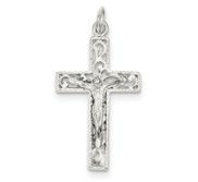 Sterling Silver INRI Crucifix Pendant