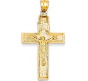 14k Crucifix Charm