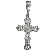 Sterling Silver Crucifix Cross Pendant