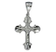 Sterling Silver Crucifix Pendant