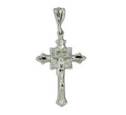 Sterling Silver Crucifix Cross Pendant