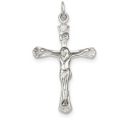 Sterling Silver INRI Crucifix Pendant