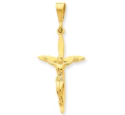 14k Passion Crucifix Pendant