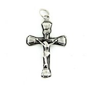 Sterling Silver Crucifix Cross Pendant