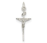 Sterling Silver INRI Crucifix Pendant