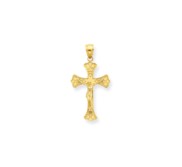 14K Crucifix Pendant