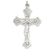 Sterling Silver INRI Crucifix Pendant