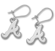 Atlanta Braves 1 2 Inch Earrings