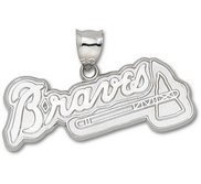 Atlanta Braves 1 1 2 x 1 Inch Medallion