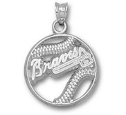 Atlanta Braves 3 4 Inch Charm