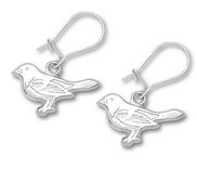 Baltimore Orioles 1 2 Inch Earrings