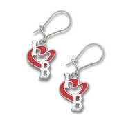 Boston Redsox 1 2 Inch Earrings