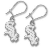 Chicago White Sox 1 2 Inch Earrings