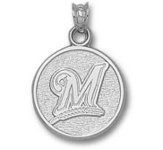 Milwaukee Brewers 3 4 Inch Charm