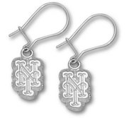 New York Mets 1 2 Inch Earrings