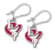 Philadelphia Phillies 1 2 Inch Earrings