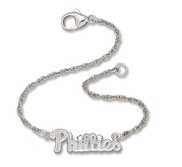 Philadelphia Phillies Logo Charm W  Bracelet