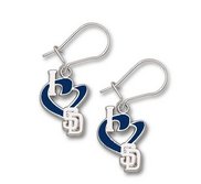 San Diego Padres 1 2 Inch Earrings