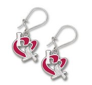 St Louis Cardinals 1 2 Inch Earrings