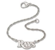 Tampa Bay Rays Charm Logo W  Bracelet