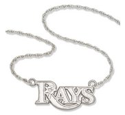 Tampa Bay Rays Name Plate Necklace W  Chain